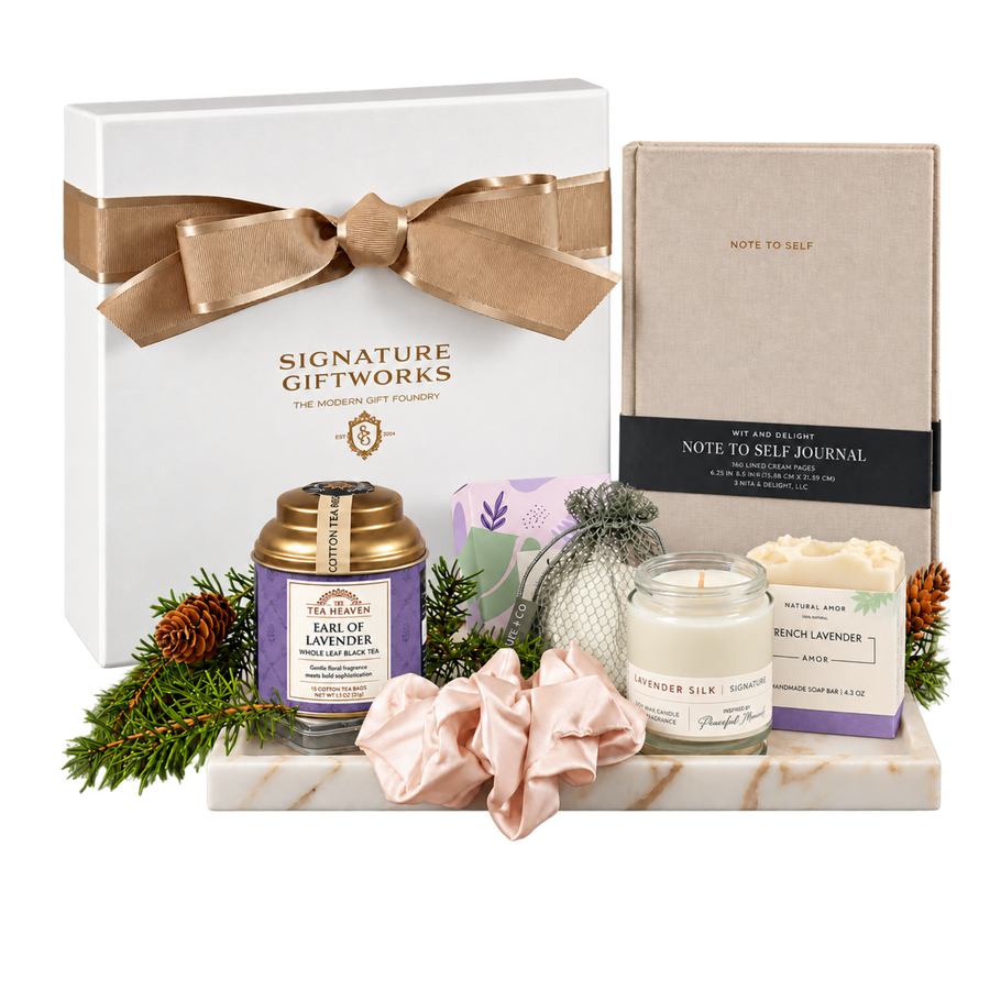THE LAVENDER REST | Woman Luxury Self-Care Gift Set