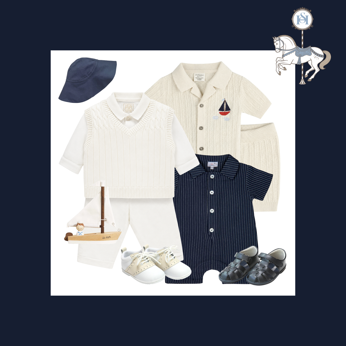 THE LITTLE MARINER BABY BOY | Signature Trousseau | Nº 3 Baby & Child