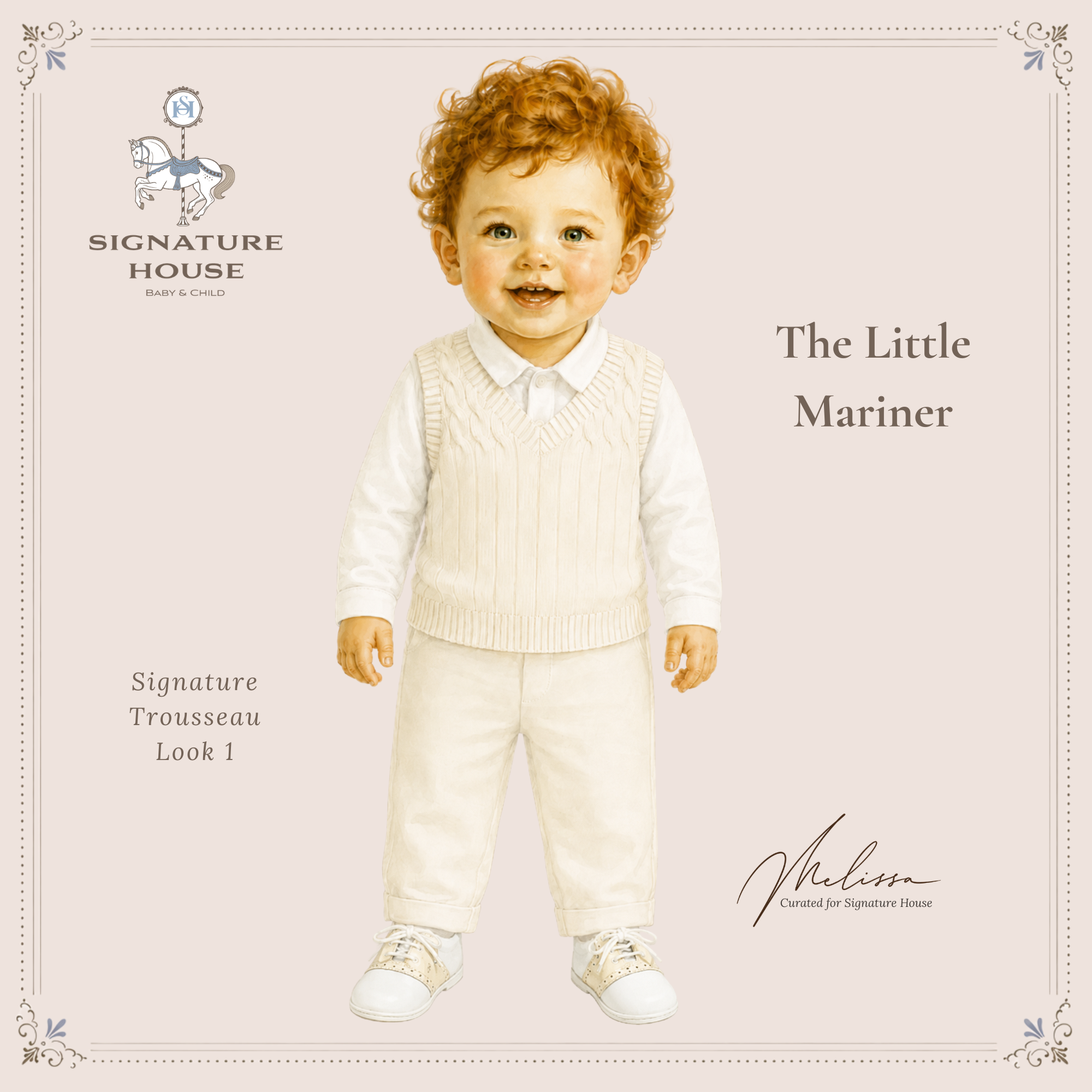THE LITTLE MARINER BABY BOY | Signature Trousseau | Nº 3 Baby & Child