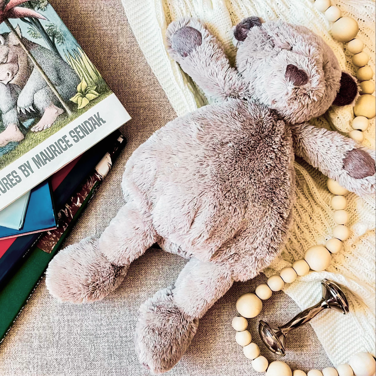 NOANN THE TEDDY BEAR GREIGE | Companion