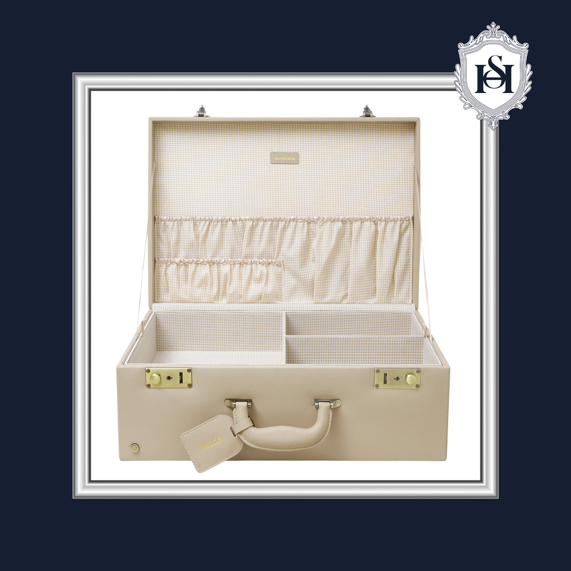 LARGE OAT MEMORY CASE VEGAN EDITION | Nº 1 Woman