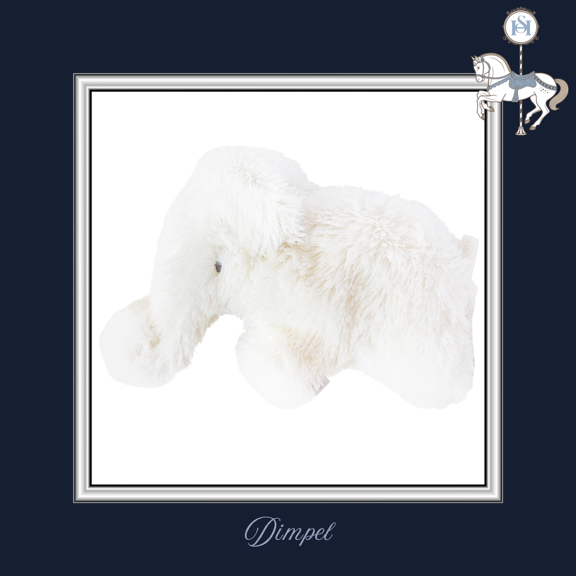 OSCAR THE ELEPHANT WHITE | Cuddle Companion