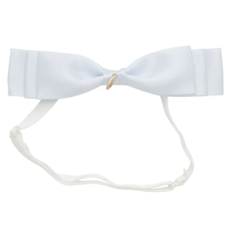 HEATHER SATIN BABY WRAP BLUE VAPOR