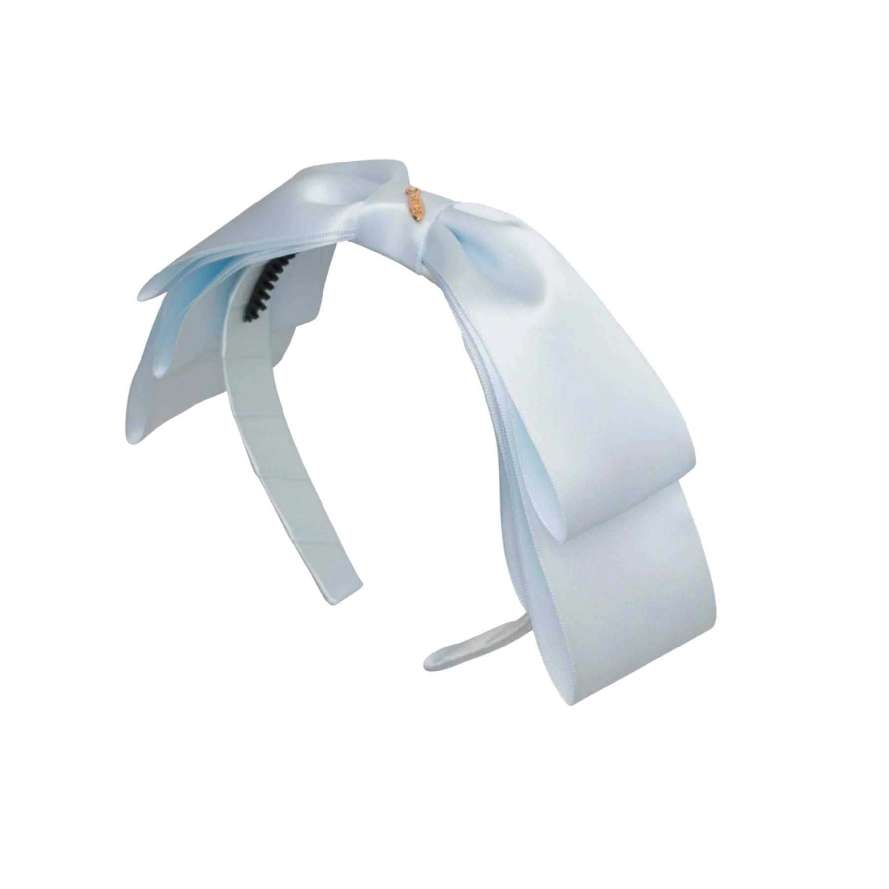 HEATHER SATIN HEADBAND VAPOR BLUE | Project 6 NY Kids