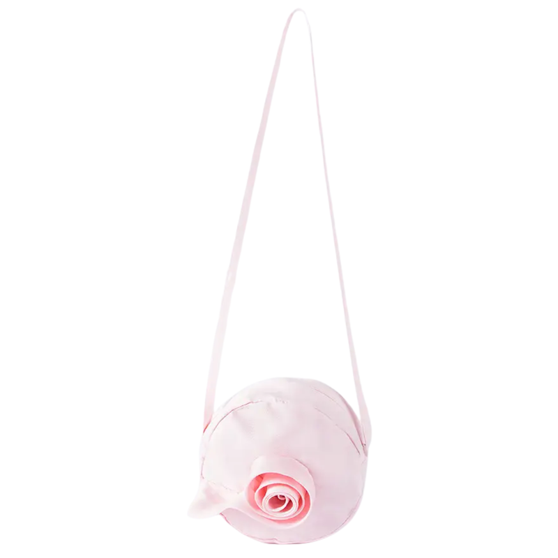 Pale Pink 3D Floral Bag