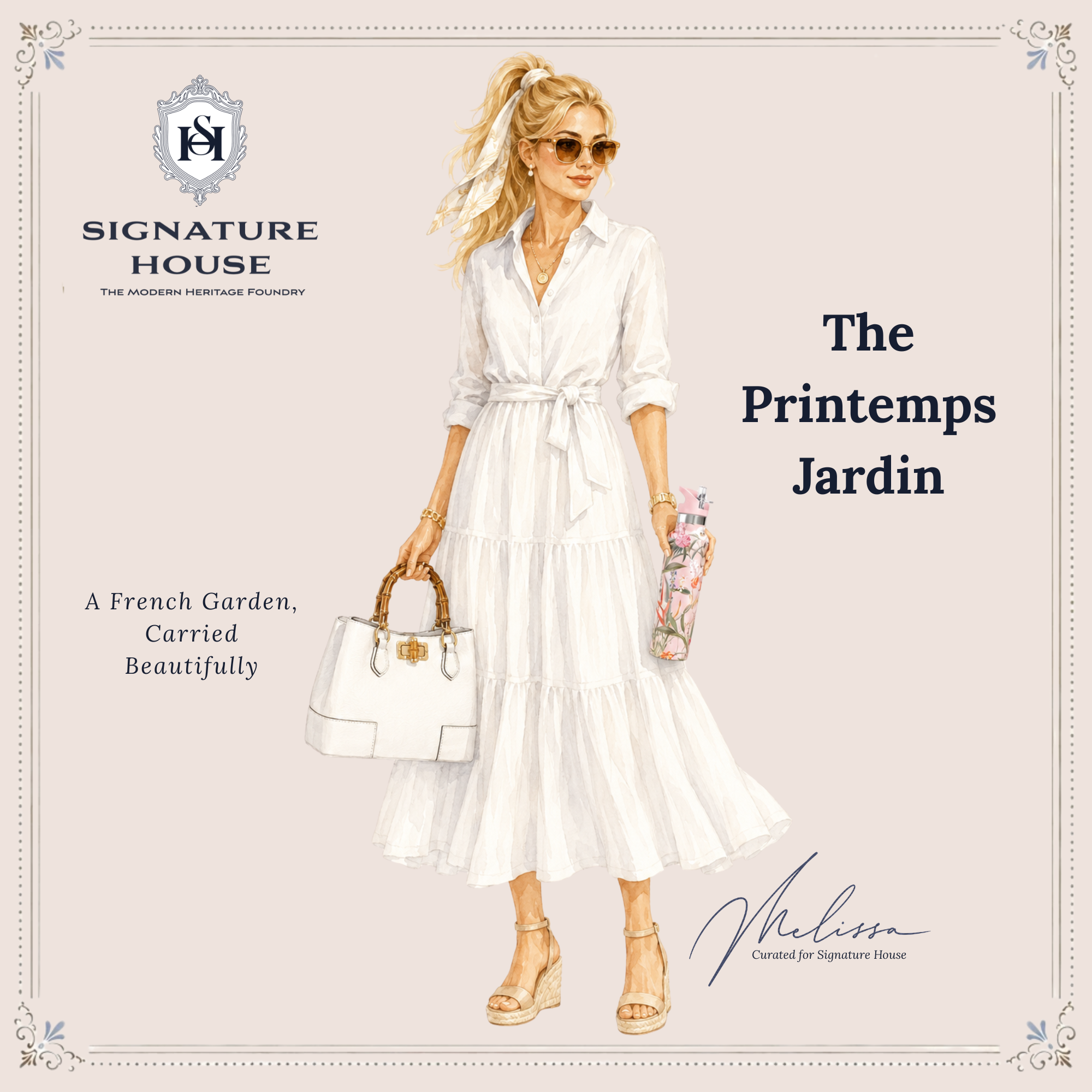 THE PRINTEMPS JARDIN | N° 1 Woman