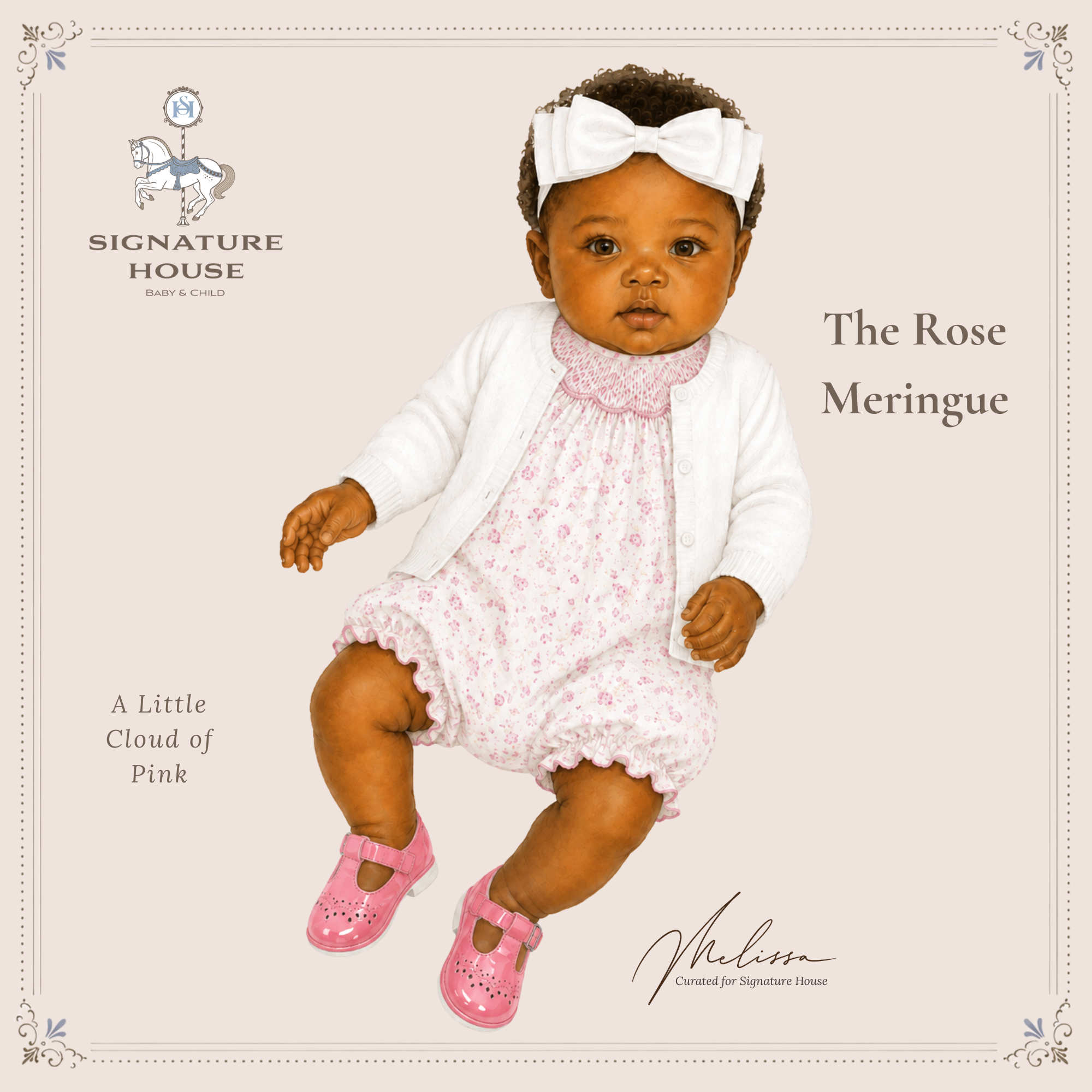 THE ROSE MERINGUE | Newborn Girl | Nº 3 Baby & Child