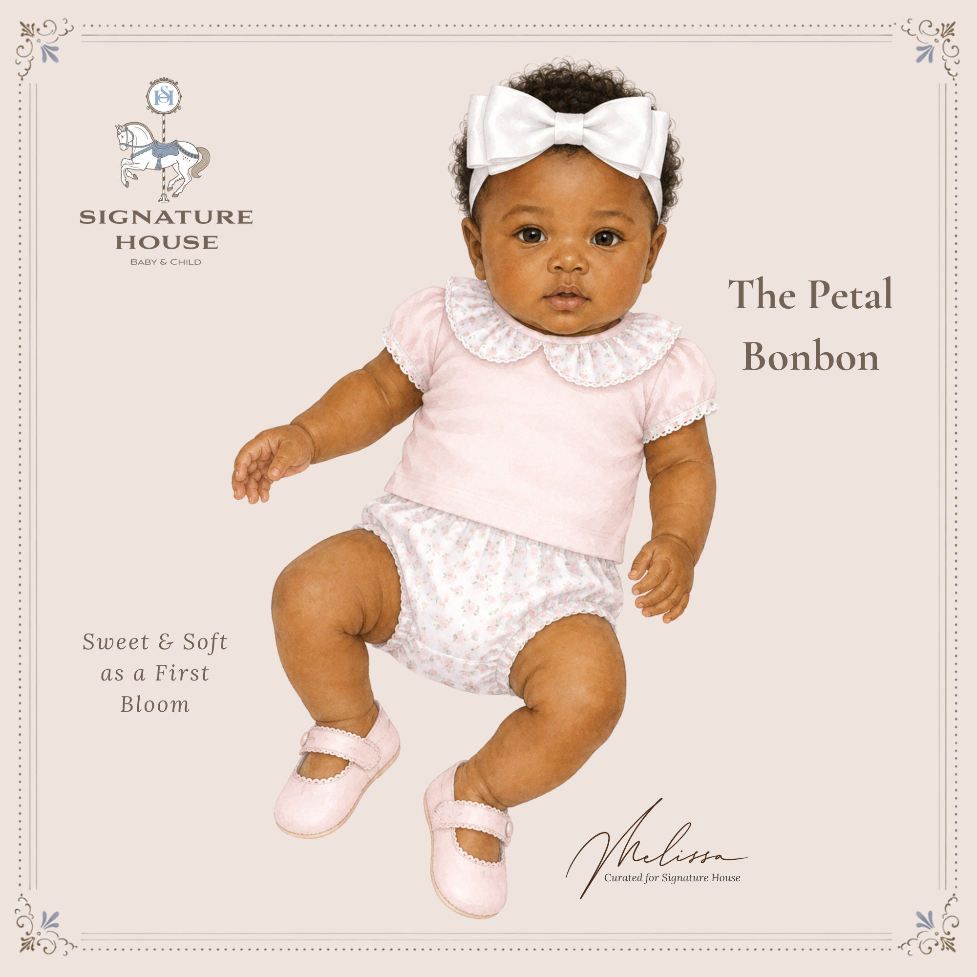 THE BONBON PETAL | Newborn Girl | Nº 3 Baby & Child