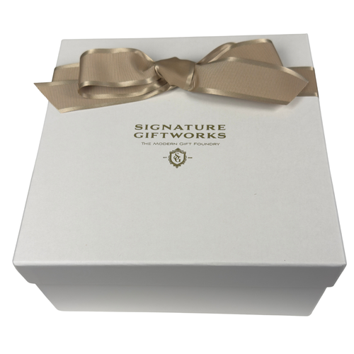 Signature Giftworks White Gift Box