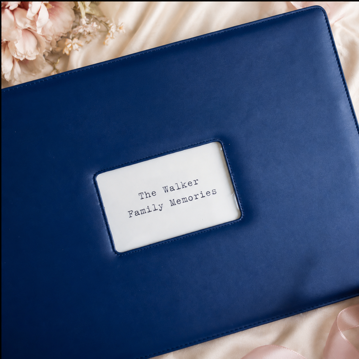ROYAL BLUE MEMORY FOLDER | Nº 1 Woman