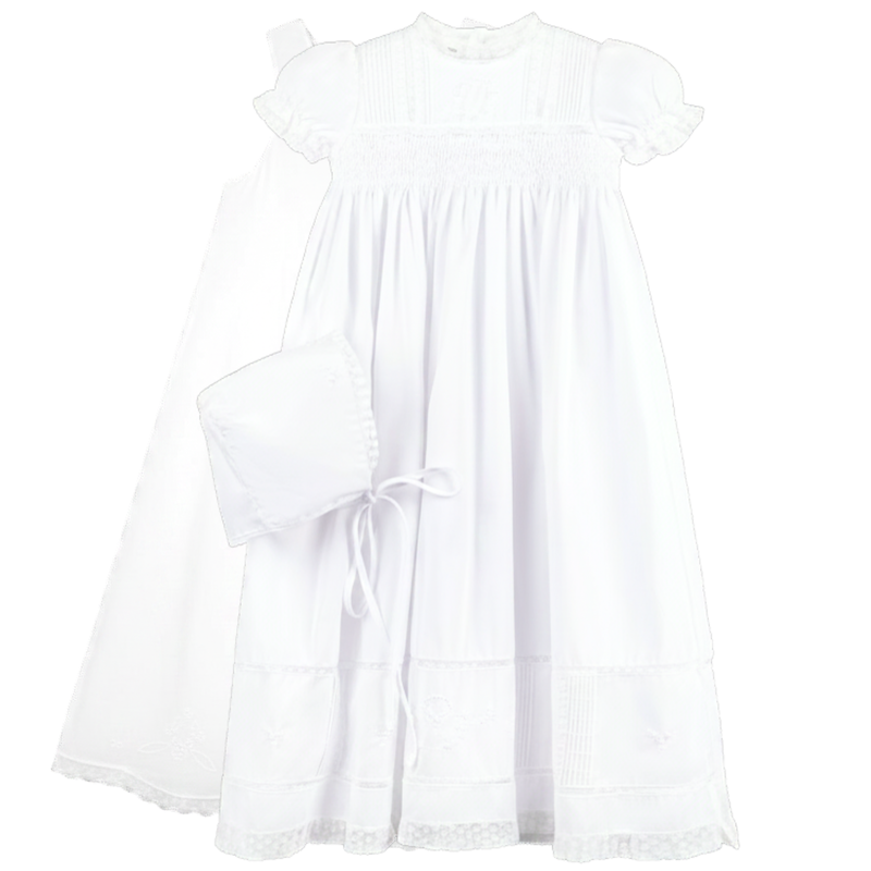 GIRL PEARL EMBROIDERED SPECIAL OCCASION GOWN SET