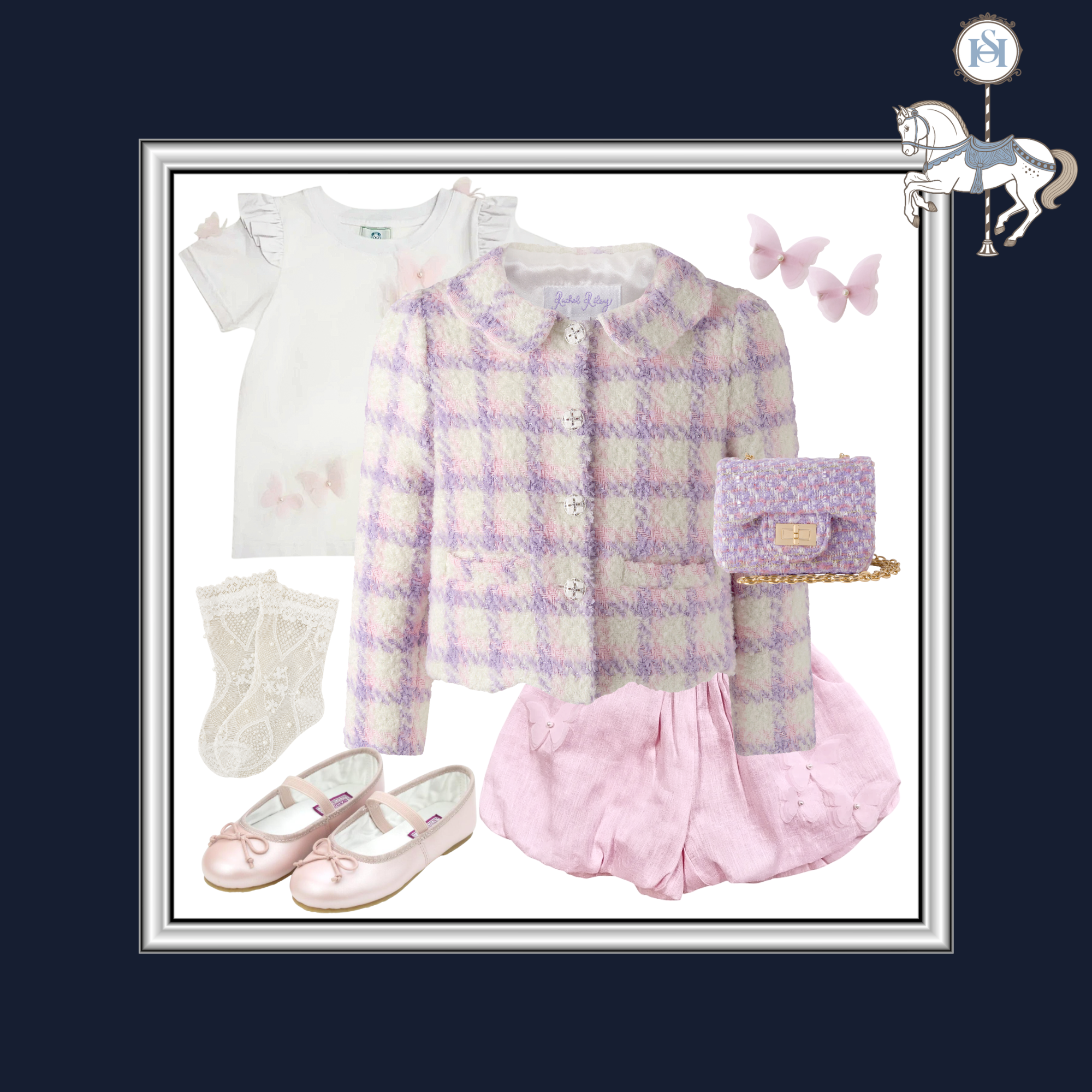 THE SAKURA BUTTERFLY GIRL | Nº 3 Baby & Child