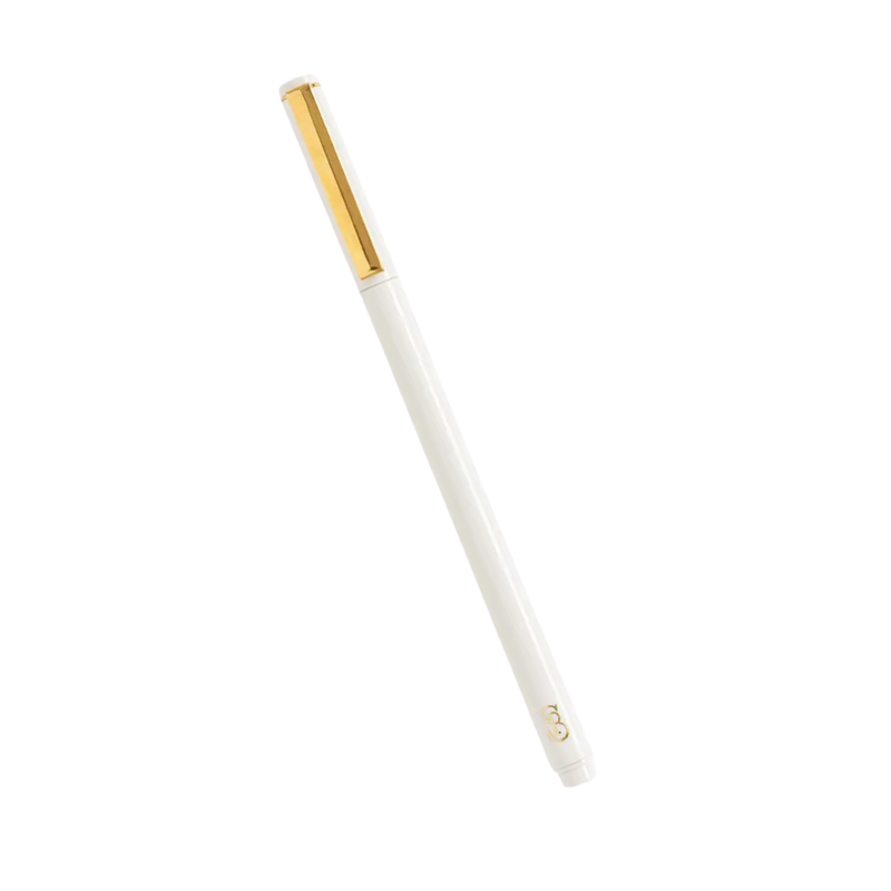 WHITE FINE FELT TIP PEN