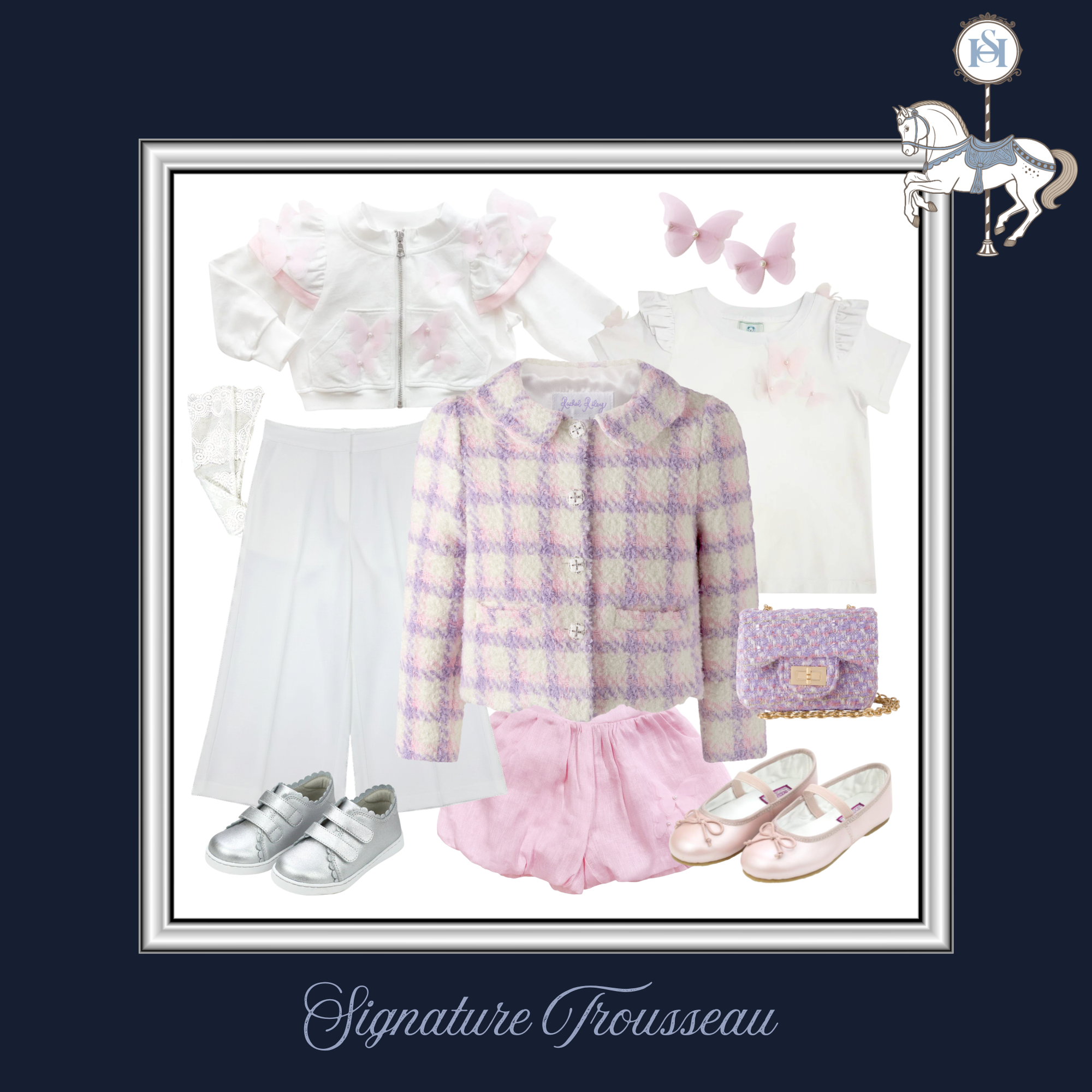 THE SAKURA BUTTERFLY TROUSSEAU | GIRL