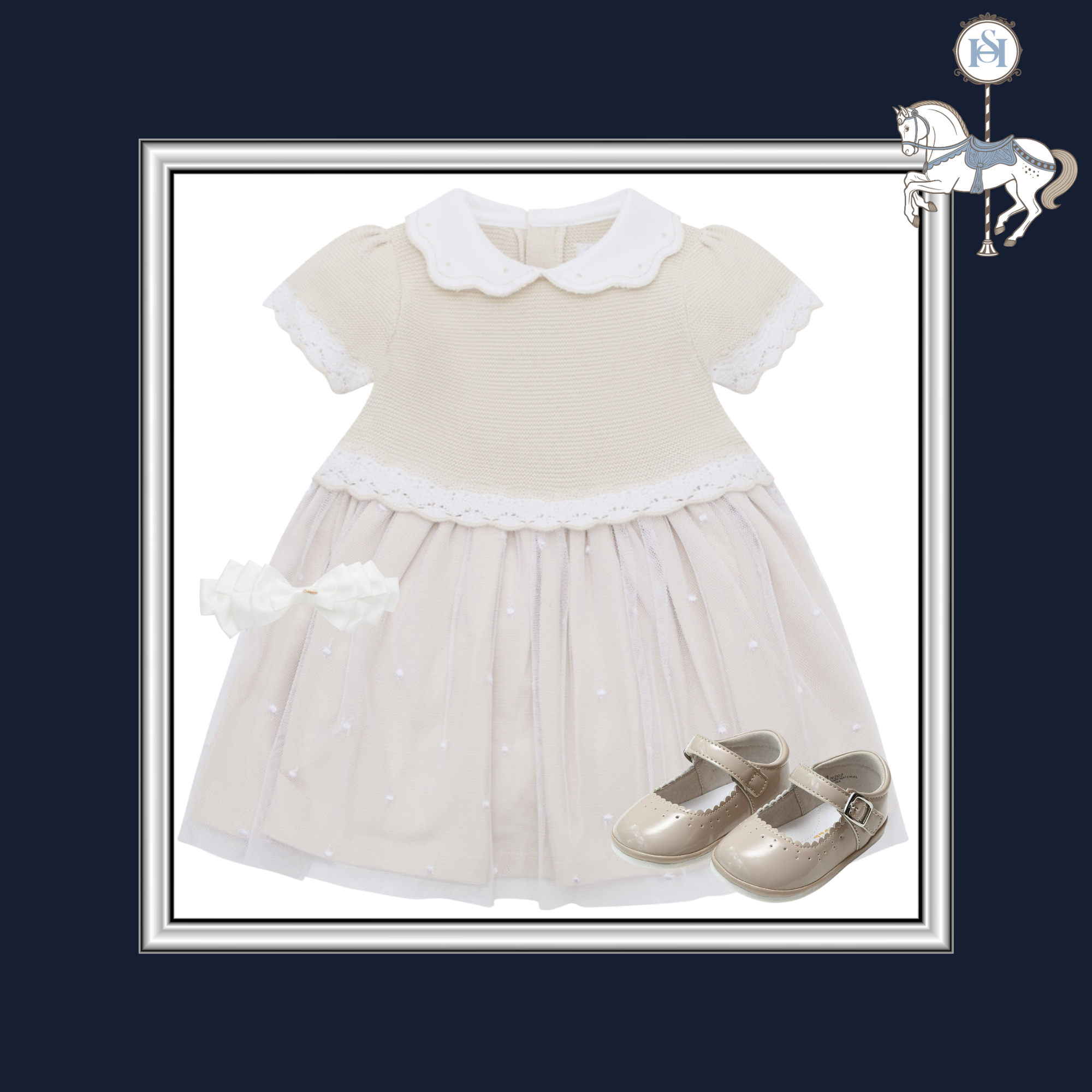 THE CHANTILLY PEARL BABY GIRL | The Garden Party Series | Nº 3 Baby & Child