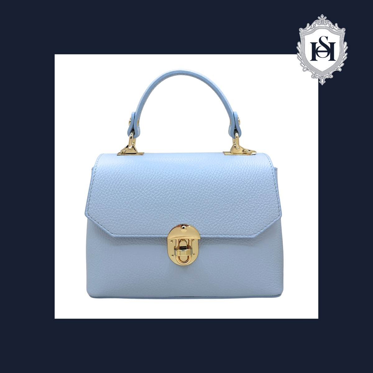 THE TOP HANDLE BAG | Petite Sky Blue | N° 1 Woman