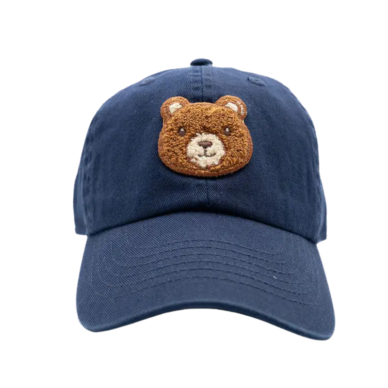 Navy Teddy Bear Cap