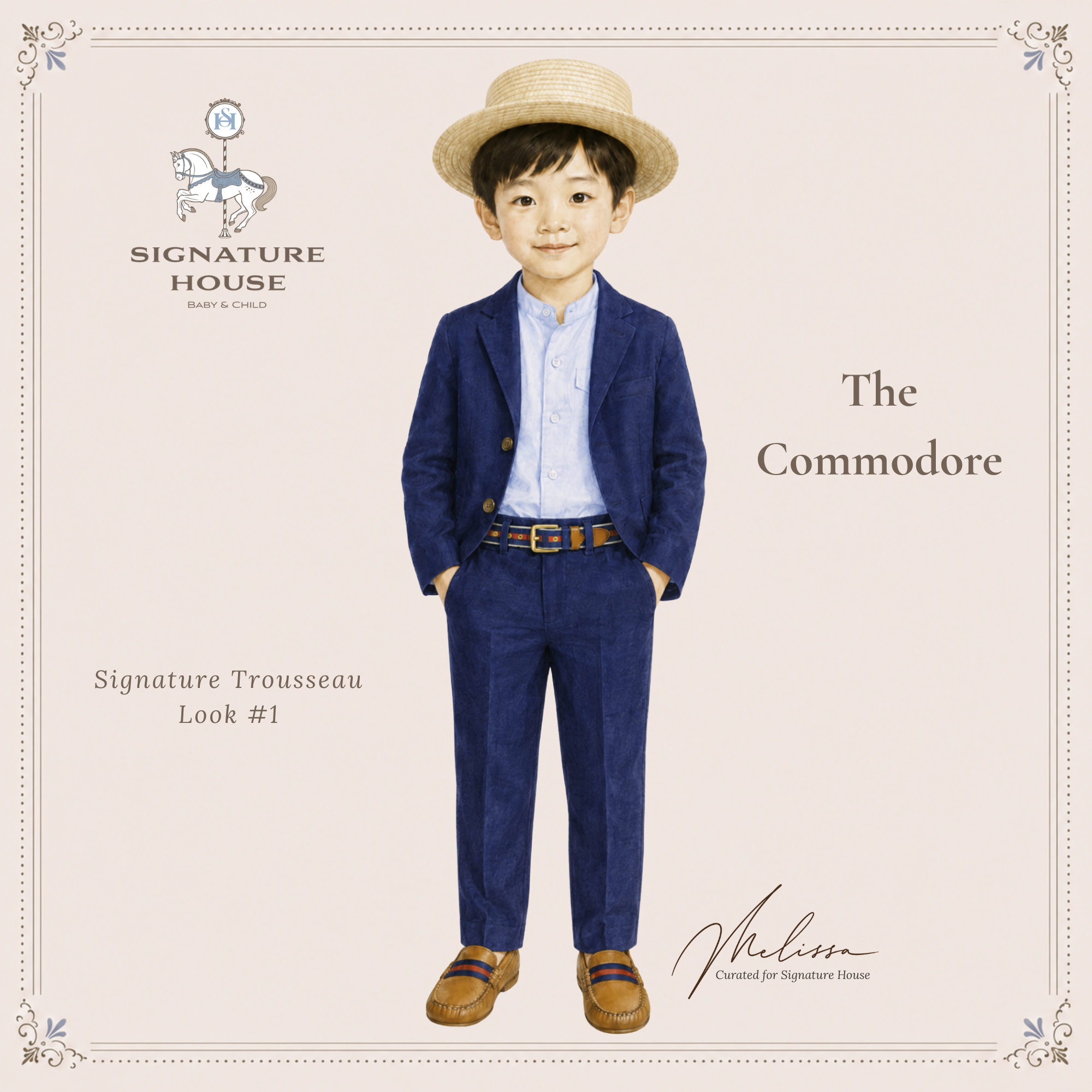 THE COMMODORE BOY | Signature Trousseau | Nº 3 Baby & Child