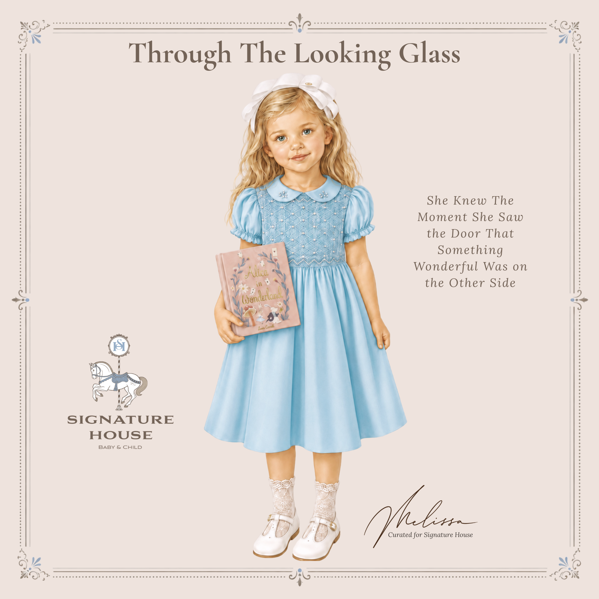 THROUGH THE LOOKING GLASS GIRL | Nº 3 Baby & Child