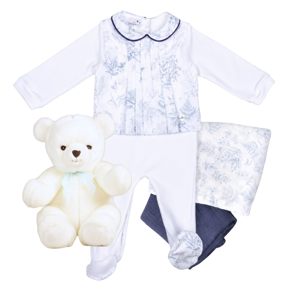 THE BLUE BEGINNINGS | New Baby Welcome Gift Set