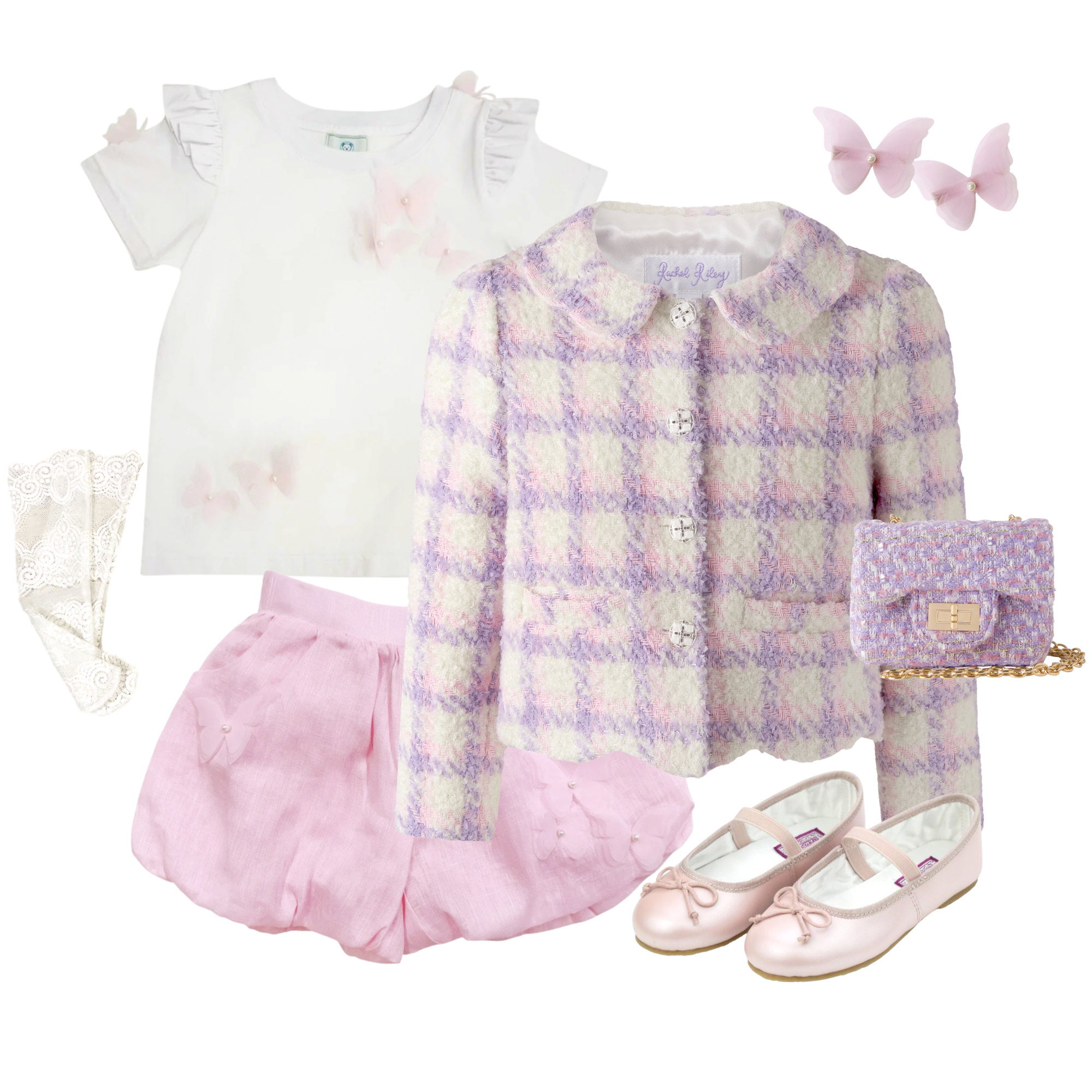 THE SAKURA BUTTERFLY TROUSSEAU | GIRL