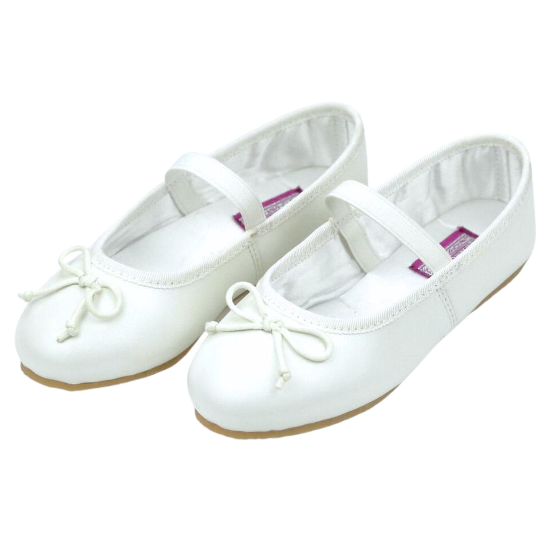 ALIA BALLERINA FLAT PEARL WHITE | L'Amour