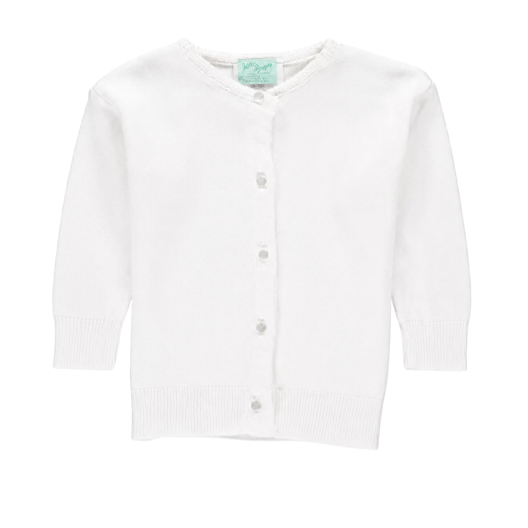 WHITE COTTON CASHMERE CARDIGAN | Julius Berger & Carriage Boutique