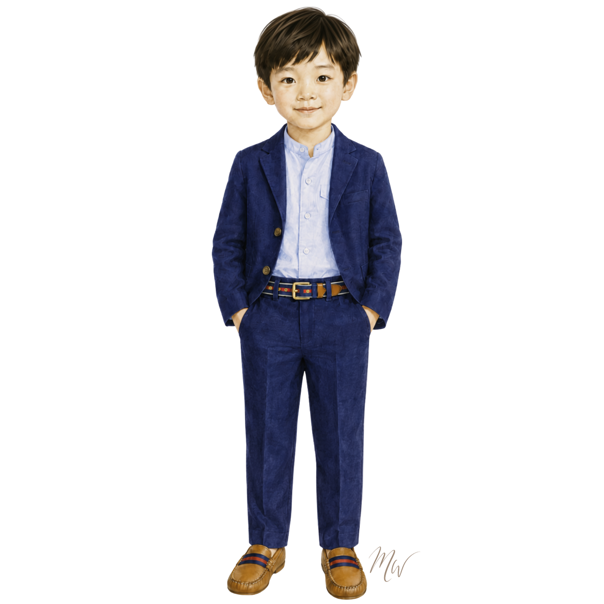 THE WINSLOW | Boy Navy 6-Piece Suit Ensemble