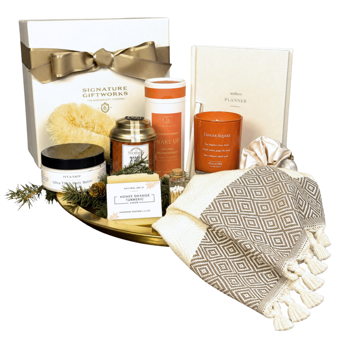 THE WINTER CITRUS RADIANCE | Woman Self-Care Gift Set