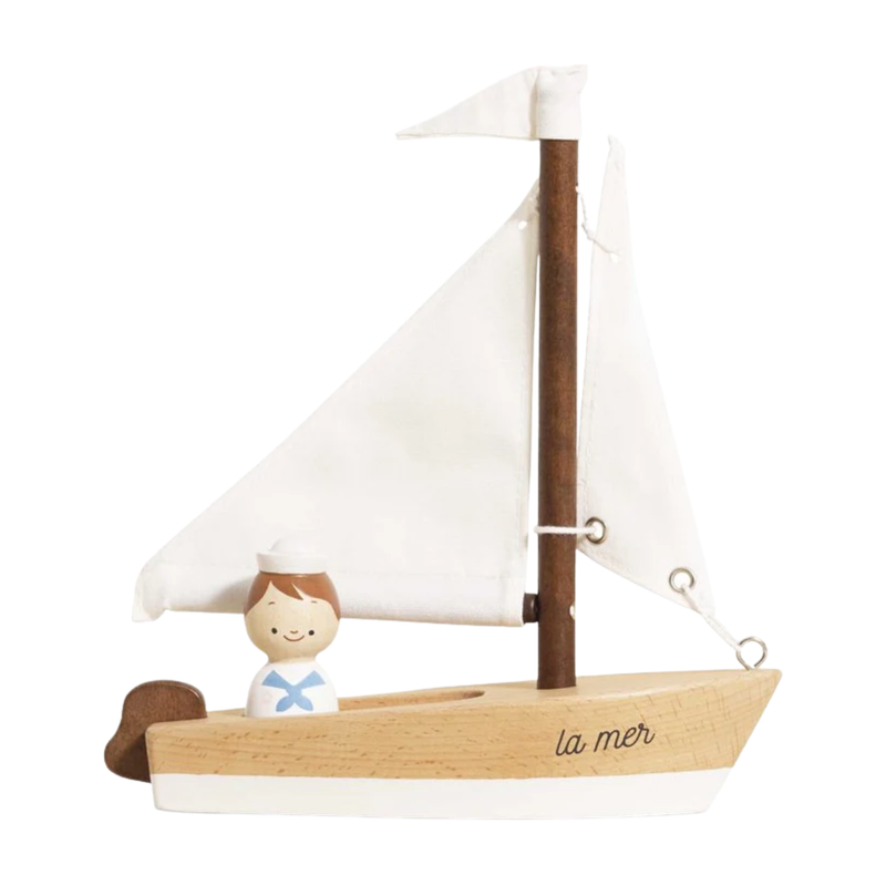 WOODEN SAILBOAT