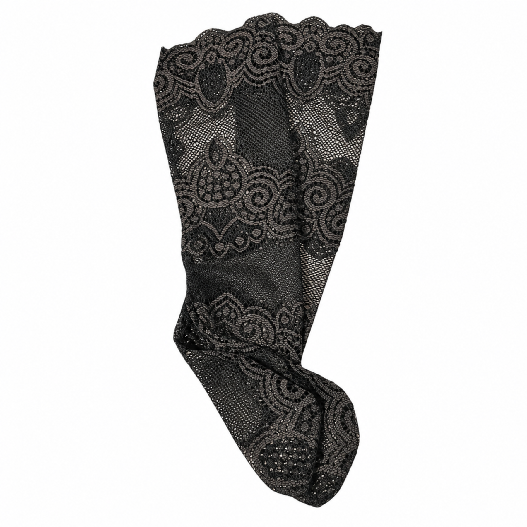 ALICE LACE SOCKS CHARCOAL BLACK | Petite Maison Kids