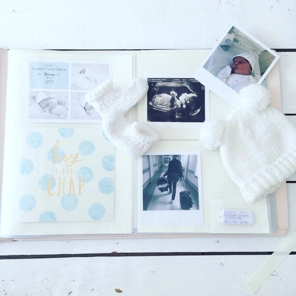 ROYAL BLUE MEMORY FOLDER | Nº 3 Baby & Child