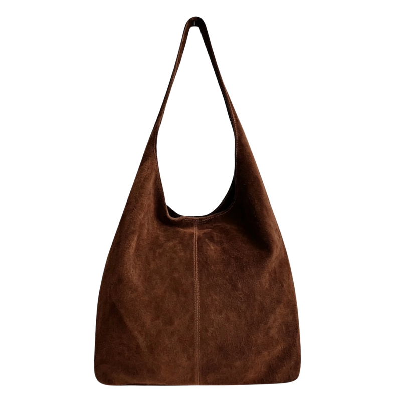 Suede Hobo Bag