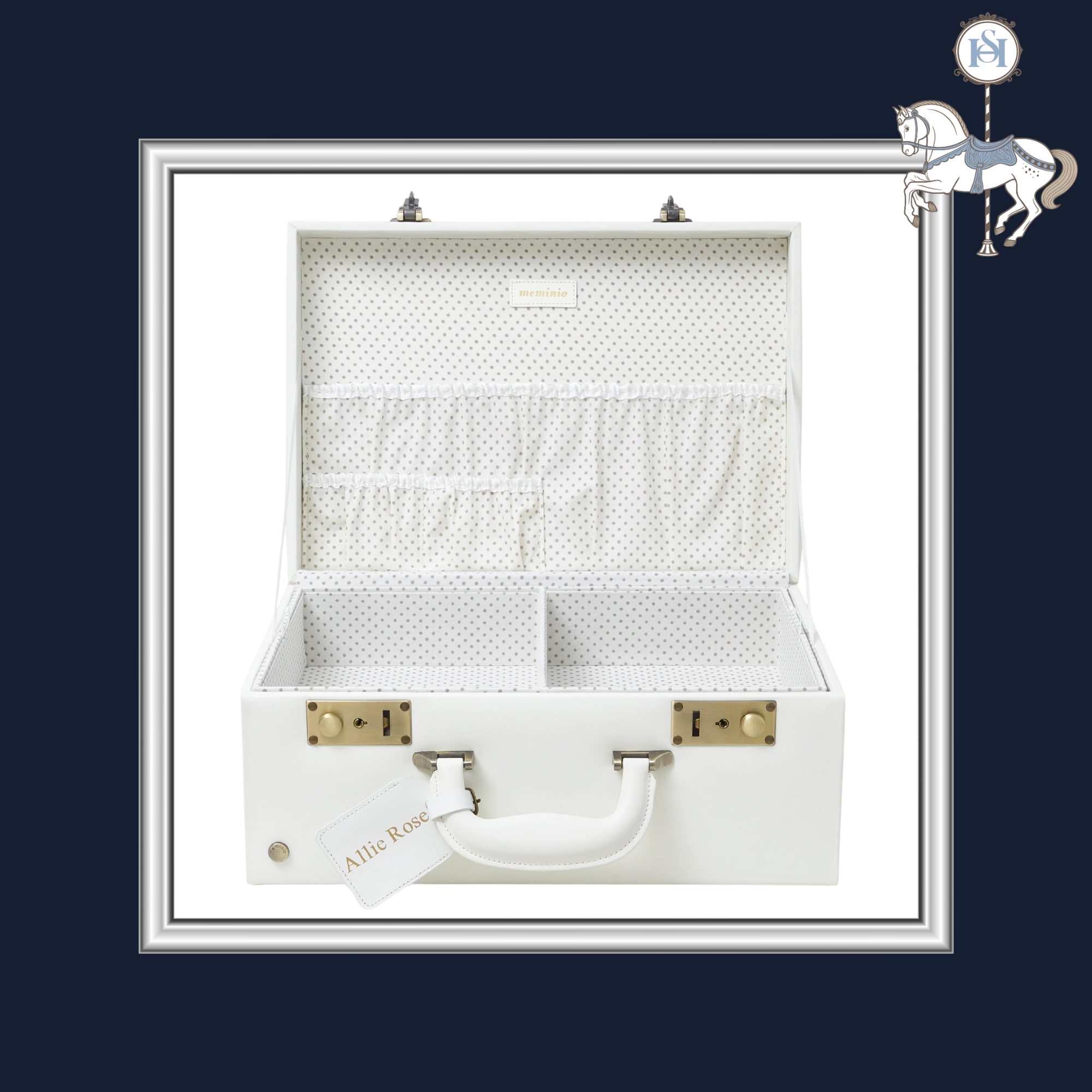 CLASSIC IVORY WHITE MEMORY CASE | Nº 3 Baby & Child